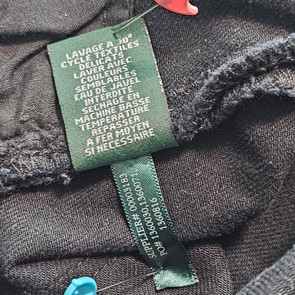 Ralph Lauren Jeans Co Womens 6 Iconic Black Denim Classiccore Outdoors Preppy - Picture 7 of 11